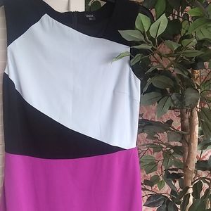 Raoul color block sheath dress